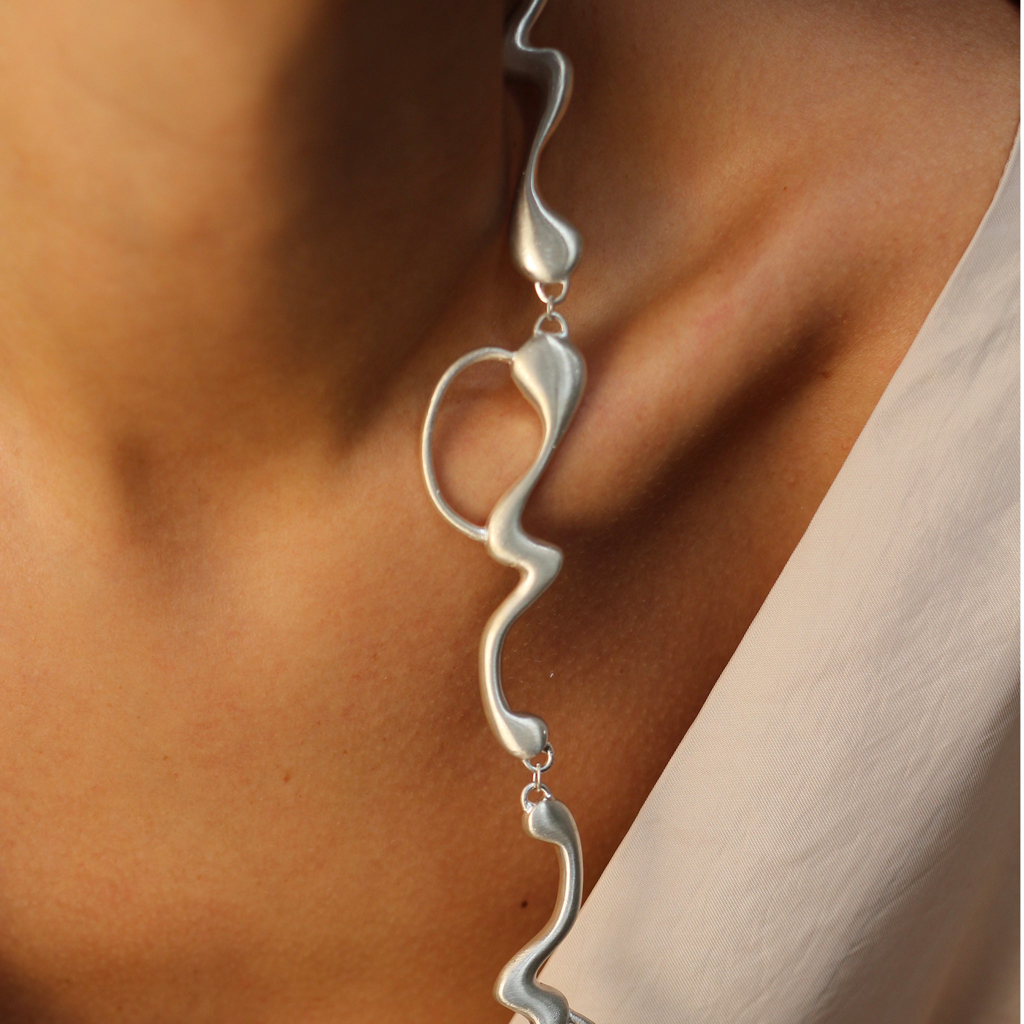 Dancer’s Dream Necklace in Silver & Gold Vermeil
